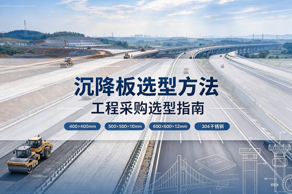 略阳沉降板选择方法