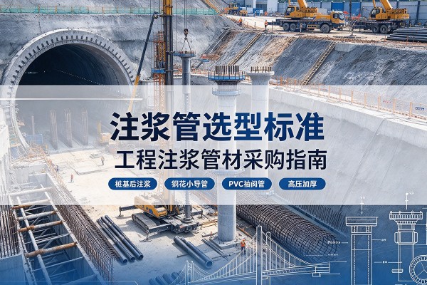 略阳注浆管选型标准