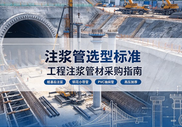 略阳注浆管选型标准
